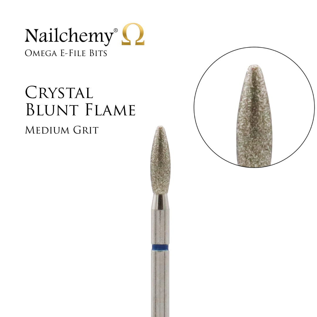 Nailchemy Crystal Blunt Flame Bit (Medium) product shot